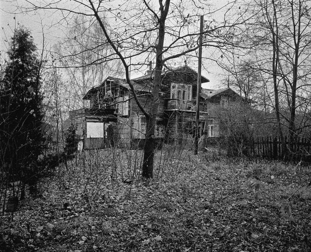 Demolition of a Wooden House